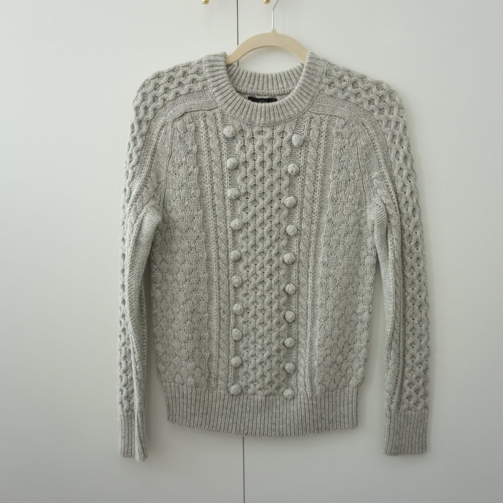 J.Crew Chunky Cable Knit Sweater